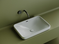 Ceramicanova Мебельная раковина Element 60 CN5041 белая – фотография-3