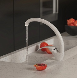 Mixline Смеситель для кухни 35k ML-GS02 (328) бежевый – фотография-3