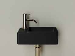 Ceramicanova Раковина Element 39/22 L CN5046MB чёрная матовая – фотография-2