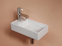 Ceramicanova Раковина Element 40/21 CN6051R белая – фотография-4