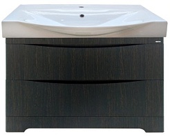 Misty Тумба с раковиной Элвис 105 венге – фотография-1