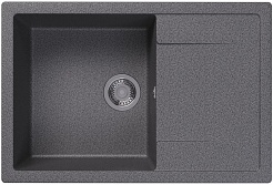 Dr. Gans Мойка кухонная Техно 760 базальт – фотография-1