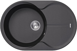 Florentina Мойка кухонная Лацио 780 антрацит – фотография-1