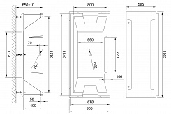 Royal Bath Акриловая ванна Triumph RB 665102 185х87х65 с каркасом + смеситель – фотография-6