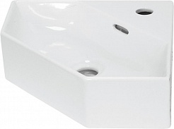 Onika Мебель для ванной Айленд 35 подвесная угловая белая – фотография-8