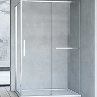 Vincea Душевой уголок Slim Soft 140x80 VSR-1SS8014CL профиль хром стекло прозрачное