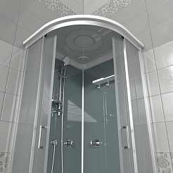 Triton Душевая кабина Прайм-Сатин-Вельвет 90x90 А – фотография-6