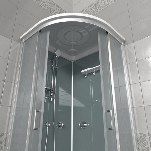 Triton Душевая кабина Прайм-Сатин-Вельвет 90x90 А – фотография-6