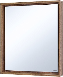 Brevita Мебель для ванной Bergen 80 подвесная дуб галифакс олово/черная – фотография-10