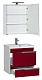 Aquanet Мебель для ванной "Тиволи 70" бордо – фотография-6