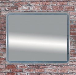 Misty Зеркало Неон 3 LED 100x80 сенсор на корпусе – фотография-8