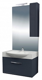  Мебель для ванной "Solo 65" серый – фотография-1