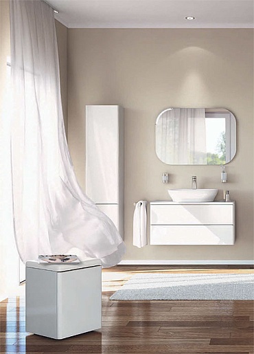 Ideal Standard Шкаф-пенал "Softmood" белый L – фотография-4