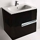 Roca Мебель для ванной Victoria Nord Black Edition 60 черная L – фотография-8