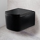 Vincea Унитаз подвесной Ultra VT1-32MB безободковый черный матовый – фотография-9
