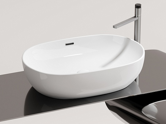 Ceramicanova Мебельная раковина Element 61 CN6064 белая – картинка-5