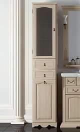 Opadiris Шкаф-пенал для ванной "Риспекто 40" L светлое дерево – фотография-1