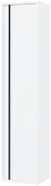 Aquanet Шкаф пенал Lino 35 подвесной белый матовый – фотография-3