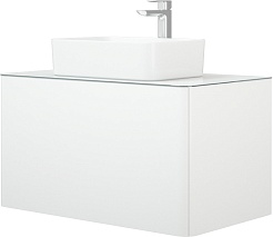 Corozo Мебель для ванной Рино 90 Z2 подвесная белая – фотография-4