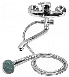 Frap Смеситель для ванны H28 F2128-B хром – фотография-1