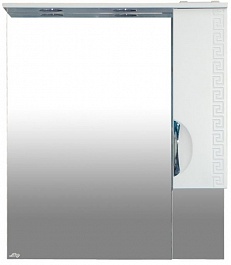 Misty Зеркало-шкаф Престиж 80 R белый – фотография-1