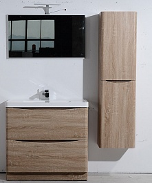 BelBagno Мебель для ванной напольная ANCONA-N 800 Rovere Bianco, подсветка – фотография-5