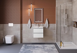BelBagno Тумба с раковиной Kraft 39-60 Bianco Opaco с раковиной BB-8099-3-60 – фотография-10