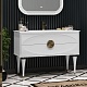 Opadiris Мебель для ванной Ибица 120 белая/золото – фотография-20