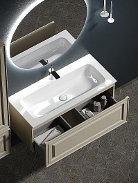 Sancos Мебель для ванной Very 100 beige soft – фотография-5