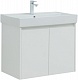 Aquanet Мебель для ванной Nova Lite 75 2 дверцы подвесная белая глянцевая – фотография-28