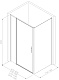 Allen Brau Душевой уголок Priority 90x80 3.31025.00/3.31040.00 хром – картинка-17