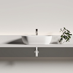 Ceramicanova Мебельная раковина Twist 50 CN12001MW белый матовый – фотография-3