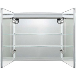 Aquatek Зеркало-шкаф 80 AQ7804-MLC с круговой подсветкой – фотография-3