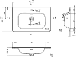 Brevita Тумба с раковиной Verde 70 подвесная зеленая – фотография-10