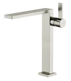 Sancos Смеситель для раковины высокий Linn брашированный никель SC9020BN – фотография-1