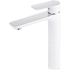 Gappo Смеситель для раковины G48 G1048-2 белый/хром – фотография-2