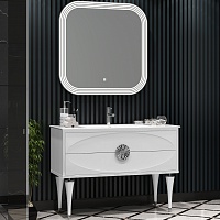 Opadiris Мебель для ванной Ибица 120 белая/хром