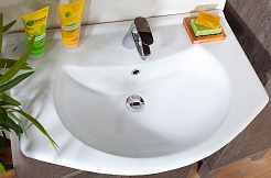 Бриклаер Мебель для ванной Карибы 75 дуб антик/сатин – фотография-3
