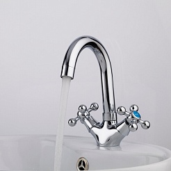 Frap Смеситель для раковины H19 F1319 хром – фотография-2