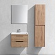 Vincea Тумба с раковиной Chiara 2D 60 подвесная дуб натуральный – картинка-16