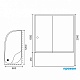 Royal Bath Душевой уголок RB-L-3001 1200x800x1550 (8120ВК) – фотография-16