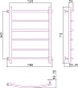 Стилье Полотенцесушитель Версия-Б2 600х500 – фотография-4