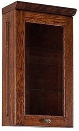 Водолей Шкаф навесной Дубини 40 L Орех – фотография-1