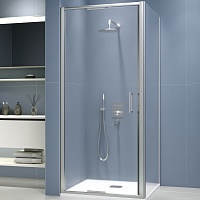 RGW Душевой уголок Stilvoll SV-135 80x80 профиль хром стекло прозрачное