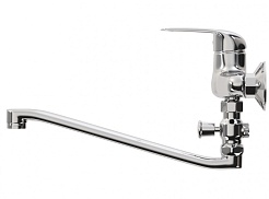 Mixline Смеситель для ванны и раковины 40k ML05-02 хром – фотография-3