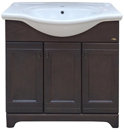 Misty Мебель для ванной Рим 85, зеркало-шкаф – фотография-10