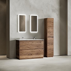 Sancos Тумба под раковину Libra Floor 120-2 дуб чарльстон – фотография-4