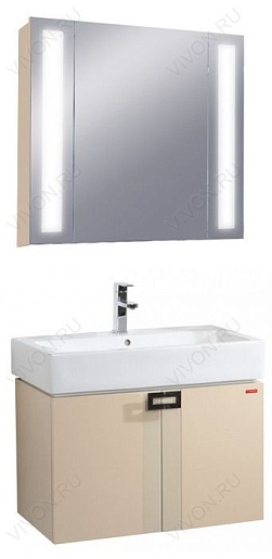  Мебель для ванной "Point 80" капучино – фото-1