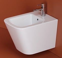 Ceramicanova Подвесное биде Union CN4010 белое – фотография-1