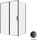 Allen Brau Душевой уголок Priority 140x100 3.31036.BBA/3.31048.BBA чёрный браш – картинка-18
